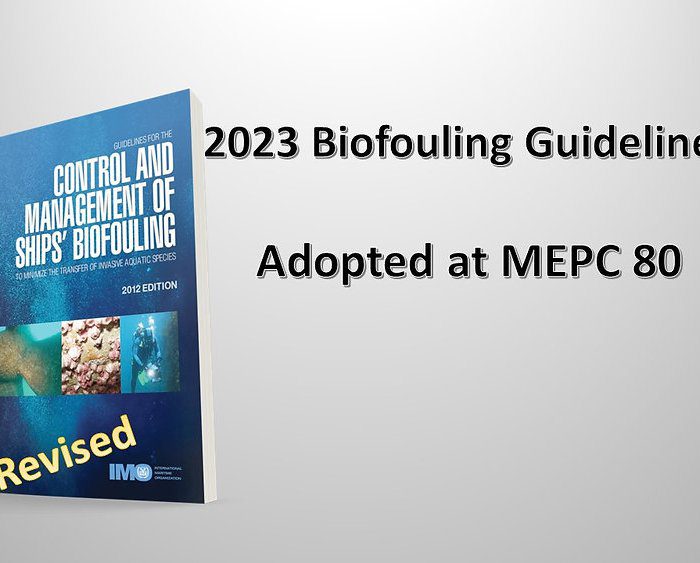2023 IMO Biofouling Guidelines